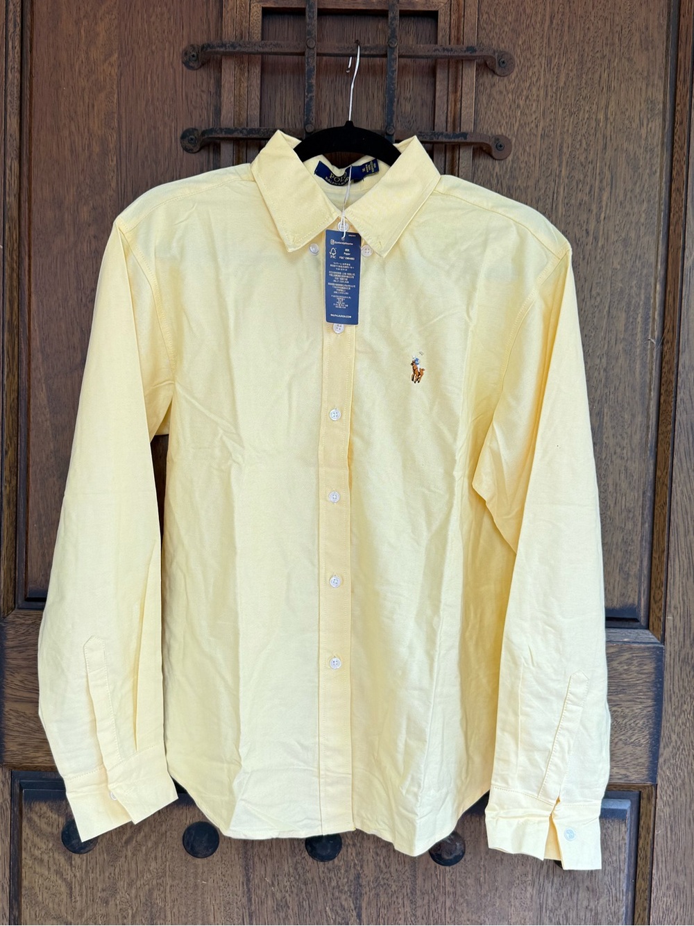 Ralph Lauren Yellow Oxford Button-Down Shirt S, M, L